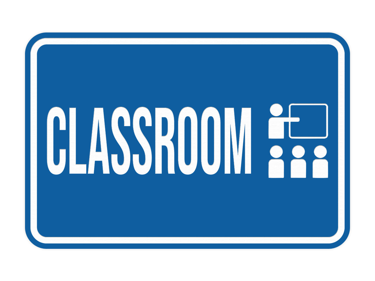 Classic Framed Classroom Wall or Door Sign