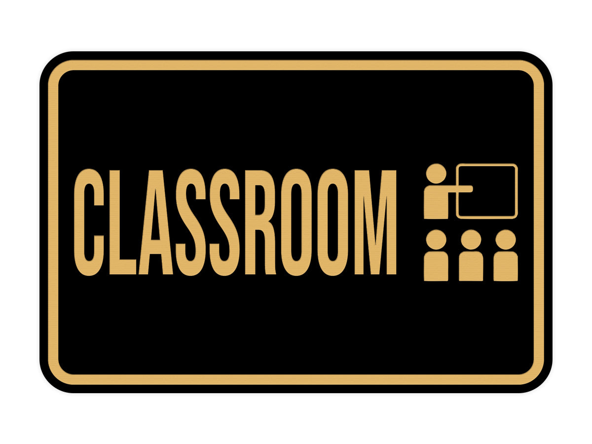 Classic Framed Classroom Wall or Door Sign