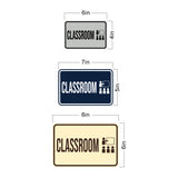 Classic Framed Classroom Wall or Door Sign