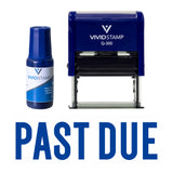 Classic Past Due Self Inking Rubber Stamp Combo With Refill