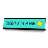 Student of the Month, Student Award Desk Sign (2 x 8