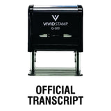 Official Transcript Self Inking Rubber Stamp