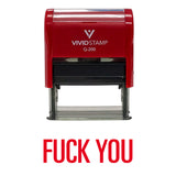 Fuck You Novelty Self-Inking Office Rubber Stamp