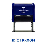 Idiot Proof Novelty Stamp