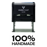 100% Handmade Self Inking Rubber Stamp
