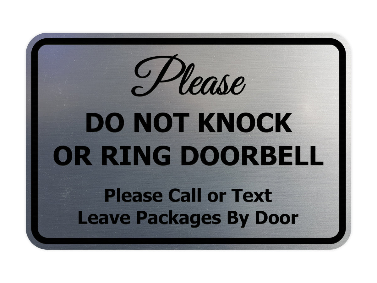 Classic Framed DO NOT KNOCK OR RING DOORBELL – Pacific Sign and Stamp classic-framed-do-not-knock-or-ring-doorbell-pacific-sign-and-stamp