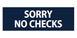 Basic Sorry No Checks