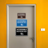 Signs ByLITA Classic Framed Accessible Restroom Wall or Door Sign