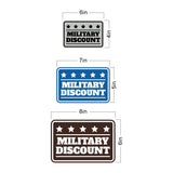 Signs ByLITA Classic Framed Military Discount Wall or Door Sign