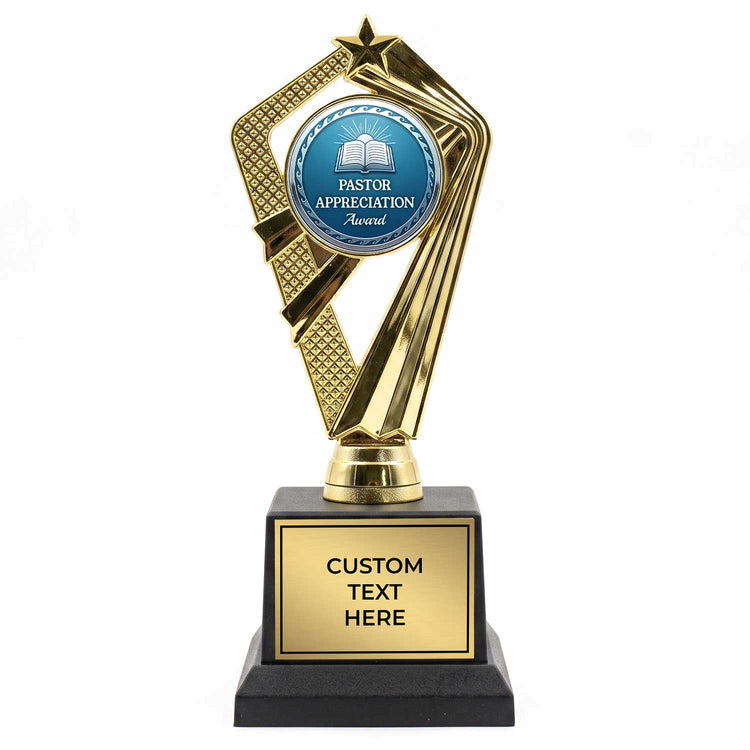 Church Appreciation Trophy Awards (Pastor, Choir, Volunteer) - Engraved