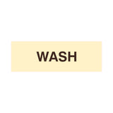Basic Wash Sign