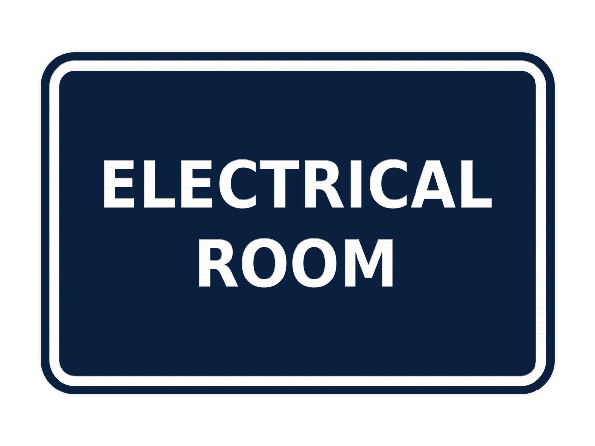 Classic Framed Electrical Room