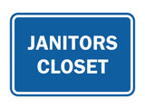 Classic Framed Janitors Closet