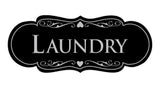 Designer Laundry Sign