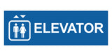 Basic Elevator Wall or Door Sign