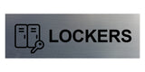 Basic Lockers Wall or Door Sign