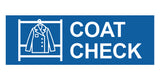 Basic Coat Check Wall or Door Sign