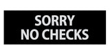 Basic Sorry No Checks