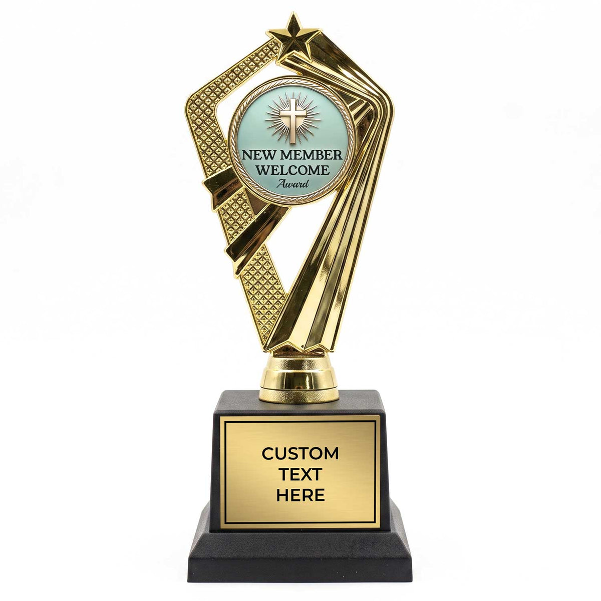 Church Ministry & Member Trophy Awards (Mission, Bible Study) - Engraved