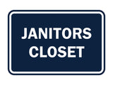 Classic Framed Janitors Closet