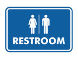 Classic All Gender Restroom Sign