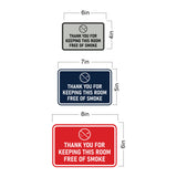Signs ByLITA Classic Framed Thank You For Keeping This Room Free Of Smoke Wall or Door Sign