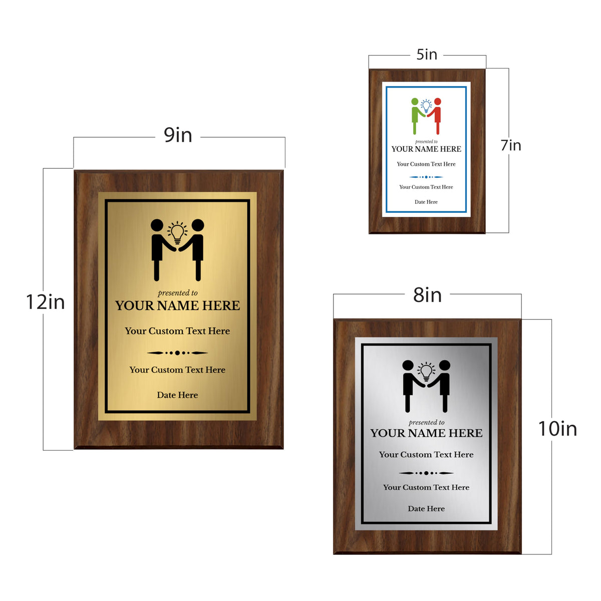 Instructor or Mentor Recognition Customizable Award Plaque | Easel Mount Option | Achievement and Service Personalizable Plaques