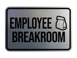 Classic Framed Employee Breakroom Wall or Door Sign