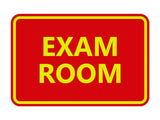 Classic Exam Room Sign