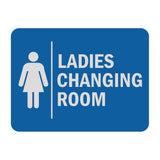Signs ByLITA Classic Framed Ladies Changing Room Wall or Door Sign