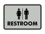 Classic All Gender Restroom Sign