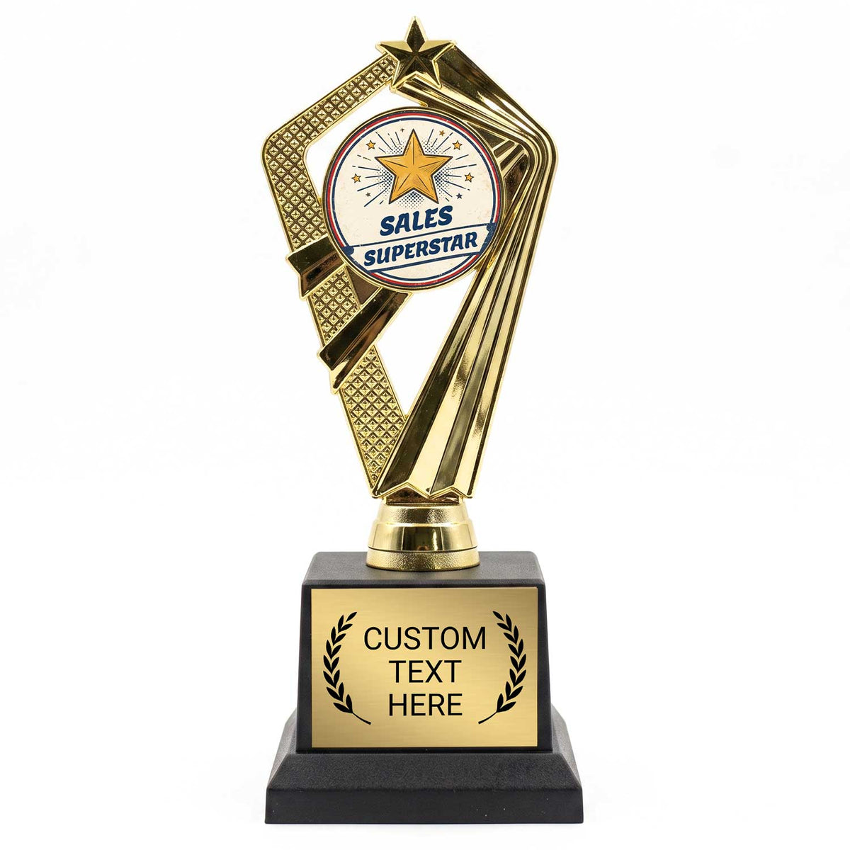 Fun Employee Recognition Trophy Awards (Sales, Hardest Working) - Engraved