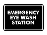 Classic Emergency Eye Wash Station Sign