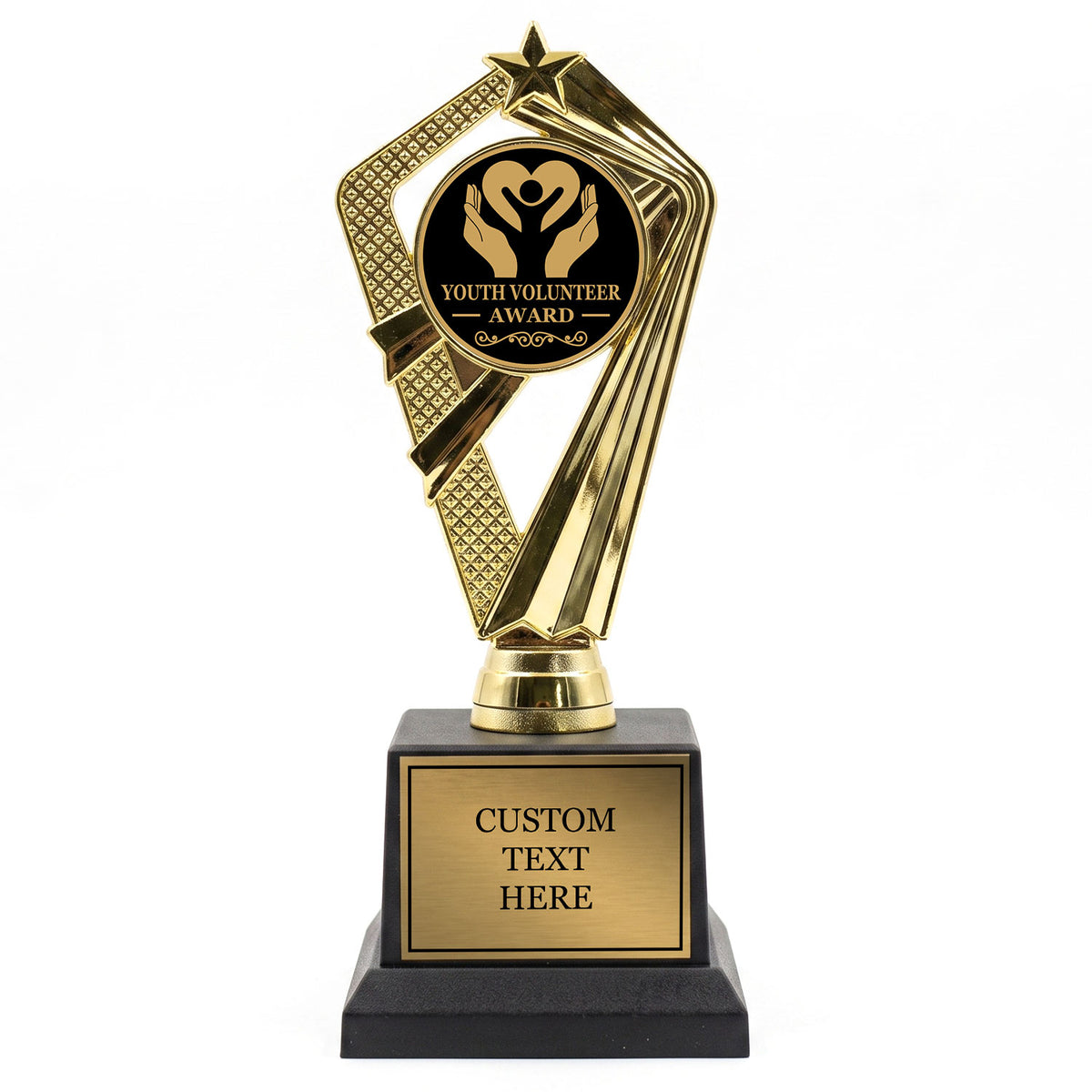 Community & Volunteer Trophy Awards (Service, Hero & More) - Engraved
