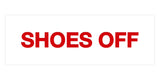 Basic Shoes Off Sign
