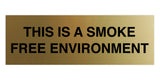 Basic This is a Smoke Free Environment Sign