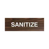 Basic Sanitize Sign