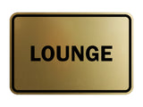 Classic Framed Lounge Sign