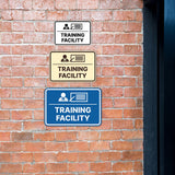 Signs ByLITA Classic Framed Training Facility Wall or Door Sign