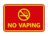 Classic Framed No Vaping