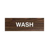 Basic Wash Sign