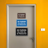 Signs ByLITA Classic Framed No Parking Violators Will Be Prosecuted Wall or Door Sign