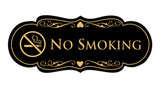 Designer No Smoking Sign