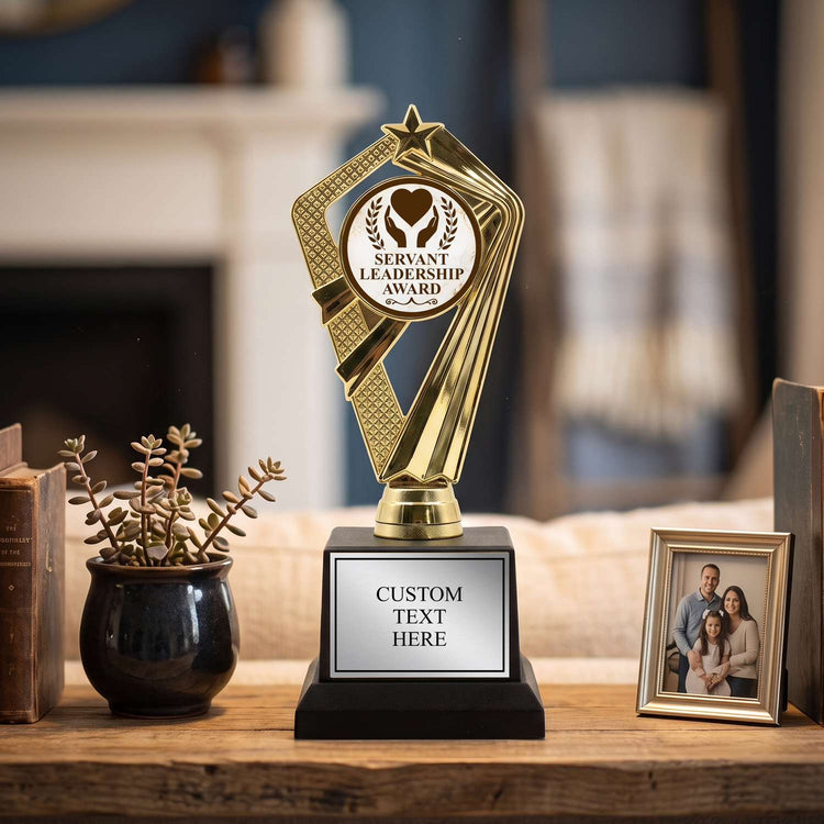 Community, Youth & Team Leadership Trophy Awards (Servant, Peer) - Engraved