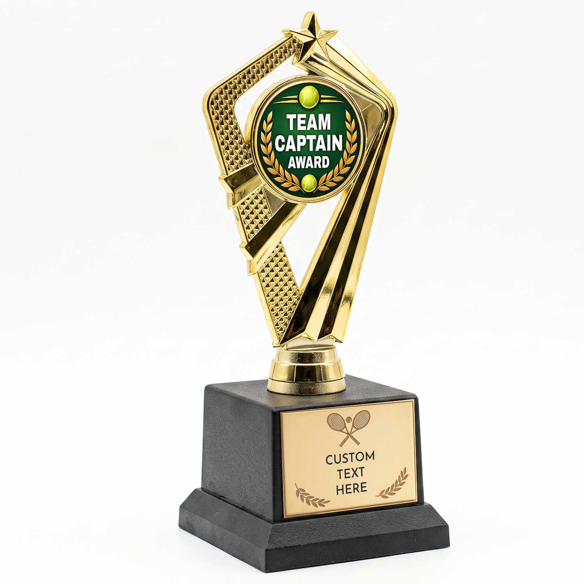 Tennis Player Trophy Awards (Captain, Rookie, Best Serve) - Custom Engraved