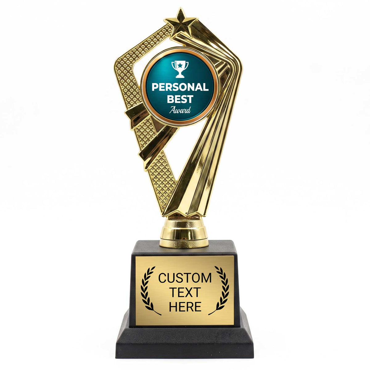 Fitness Challenge Trophy Awards (Step, Personal Best, Champion) - Engraved