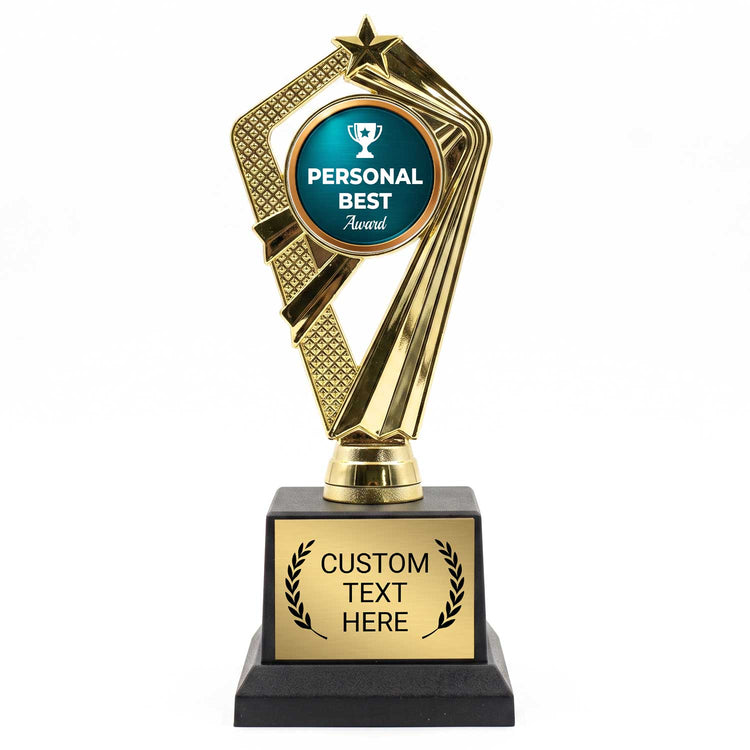 Fitness Challenge Trophy Awards (Step, Personal Best, Champion) - Engraved