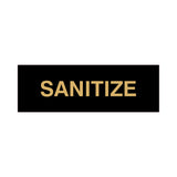 Basic Sanitize Sign