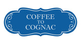 Signs ByLITA Designer Coffee to Cognac Elegant Design Clear Messaging Durable Construction Easy Installation Wall or Door Sign