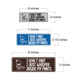 Signs ByLITA Standard I Don't Fart, I just Whisper Inside My Pants Wall or Door Sign